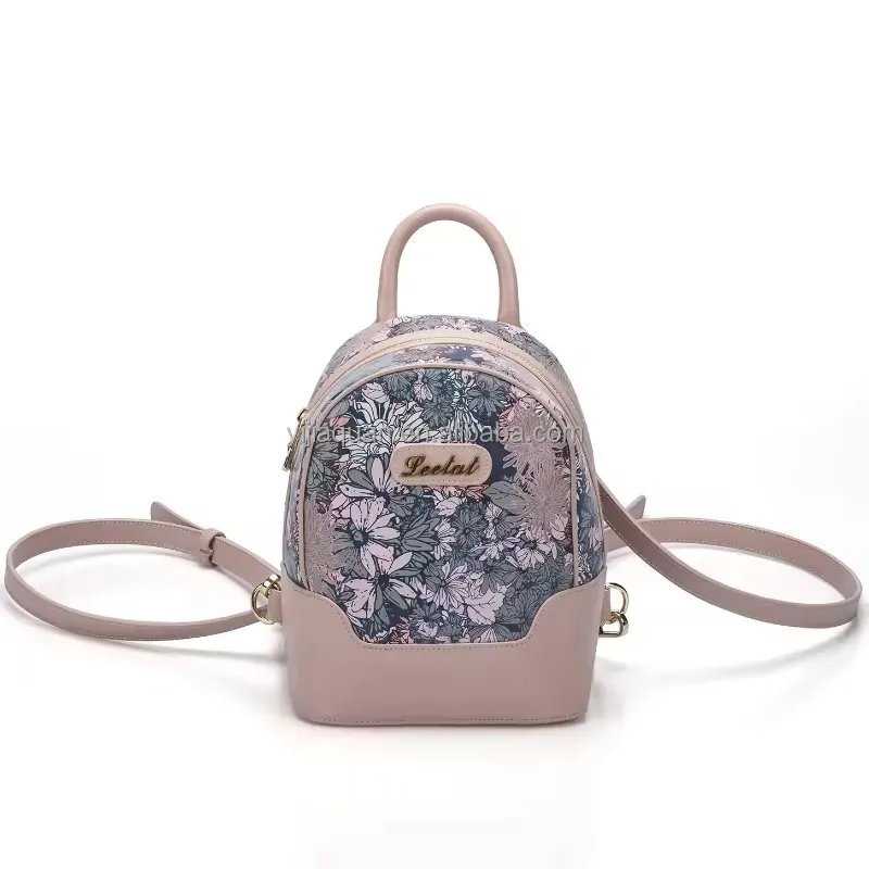 Mochila de luxo para viagens de negócios feminina transparente à prova d'água moda infantil accepta mochila feminina OEM e ODM