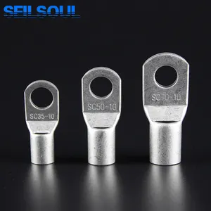 Ống Đồng SC Thiết Bị Đầu Cuối Ô Tô Không Cách Điện Cáp Lug Kết Nối Thiết Bị Đầu Cuối - Product Image 3