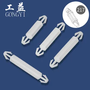 4mm Hole Easy Fastening PCB Bracket Reverse Locking Nylon Plastic Double Locking Gasket Bracket Hardware Tools Fasteners G217-16