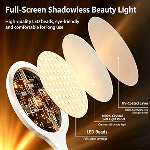 Lampe annulaire LED souple grand écran 36 cm avec support réglable pour la photographie et la vidéo (TikTok, YouTube) - Product Image 3