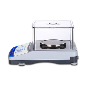 Balance analytique électronique intelligente portable Veidt Weighing MT2003G 200g 0.001g/1mg avec écran LCD LED et capteur LCT, plateau carré - Product Image 2