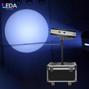Projecteur LED LEDA, émission RGBW, DMX512, aluminium, éclairage de scène intérieur et extérieur pour la décoration de mariage et de fête - Product Image 1