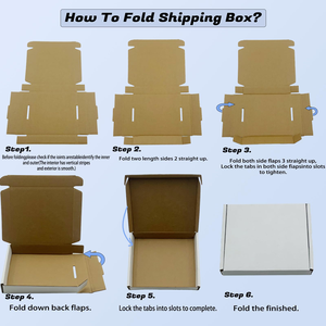 Hot Sale Printing Luxury Gold Foil Gift <b>Box</b> <b>Shipping</b> Mailer Boxes With High Quality - Product Image 4