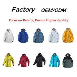 Chaqueta Impermeable y Cortavientos para Montañismo, Camping y Aventuras al Aire Libre, con Capucha, Revestimiento Sólido, Transpirable, con Cierre de Cremallera - Product Image 2