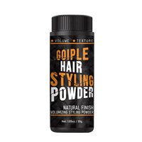 Poudre coiffante professionnelle pour hommes : volume et texture instantanés, fini mat et tenue forte longue durée pour cheveux fins et légers