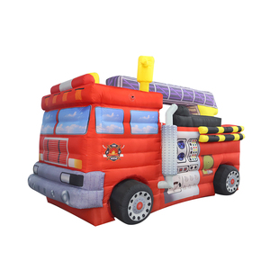 Disfraz <span class=keywords><strong>de</strong></span> Camión <span class=keywords><strong>de</strong></span> <span class=keywords><strong>Bomberos</strong></span> Inflable <span class=keywords><strong>Gigante</strong></span> con Material Oxford - Product Image 1