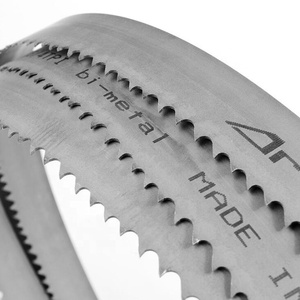 Bimetal bandsaw Blade <span class=keywords><strong>1</strong></span>/2in cấp công nghiệp bi-kim loại ban nhạc lưỡi cưa tần số cao & laser hàn trắng kết thúc OEM hỗ trợ - Product Image 1