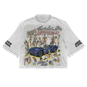 Personnalisé 100% coton personnalisé goutte épaule concepteur <span class=keywords><strong>t</strong></span>-shirts é<span class=keywords><strong>t</strong></span>é Streetwear Vintage impression haute qualité recadrée <span class=keywords><strong>t</strong></span>-shirt hommes - Product Image 2