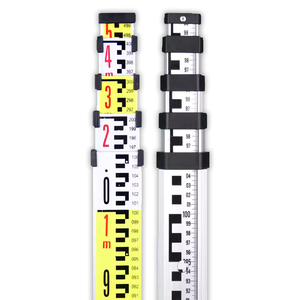 Cấp độ thước đo Hợp kim nhôm tiêu chuẩn quốc gia dày 5 mét, thang đo có thể mở rộng, công cụ đo độ cao - Product Image 1