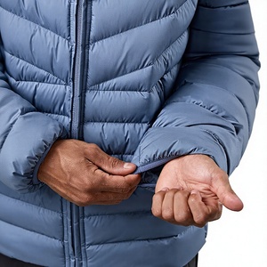 New Fashion Custom <b>Men's</b> Embroidered Jackets Zipper <b>Long</b> Sleeve Western Vintage Sport Style Bomber <b>Coat</b> Puffer Jacket For <b>Men</b> - Product Image 6