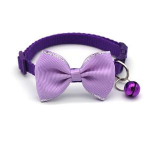 Nuevo estilo, venta al por mayor, <span class=keywords><strong>Collar</strong></span> de campana con lazo para mascotas, suministros encantadores para mascotas, <span class=keywords><strong>Collar</strong></span> para perros y gatos - Product Image 4