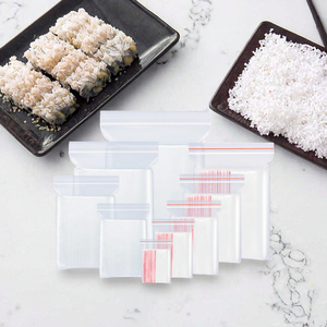Bolsas de Plástico PE Transparentes con Cierre Hermético, Impresión Personalizada, Impermeables, para Envasado de Alimentos, Reutilizables, para Panadería y Aperitivos - Product Image 3