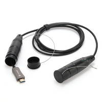 Protector de Conector de Cable de Fibra Óptica, Carcasa Protectora Metálica Impermeable, Cubierta Antipolvo para Exteriores, Resistente a Impactos