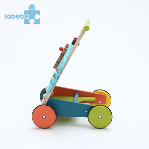 2020 multifonction pour enfants mignon éléphant bébé walker poussette d'apprentissage sûr jouet en bois <span class=keywords><strong>trotteur</strong></span> - Product Image 4