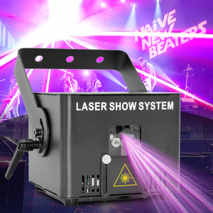 RGBW al aire libre DMX512 IP65 KTV Night Club Stage Lights 2W RGB Rayo láser para DJ Disco Party y evento - Product Image 4