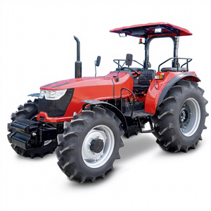 Tracteur agricole 10036 Globetrac 100HP 4WD avec moteur diesel 4 cylindres, machine agricole multifonctionnelle robuste - Product Image 1