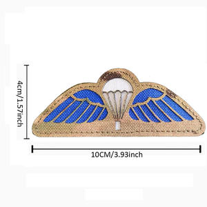 Британский десантник, вышивка, нашивка, повязка на запястье, отражающий значок, идентификационный значок, железный, на поле, тактический боевой патч, шляпа - Product Image 3