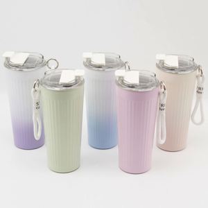 Gradient 550ml Double Wall Travel Coffee Stainless Steel Vacuum Insulation with Cover and Insulation <b>Drum</b> 2000Ml Water Bottle - Product Image 5