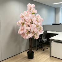 Realistische Künstliche Blumen für Innenräume Hochzeitsdekoration Künstlicher Kirschblütenbaum Dekorationen für Zuhause Büro Hotel Restaurant