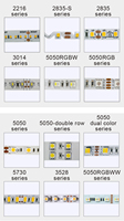 S forma de Zigzag serpiente luces S-Type-Led-Strip-2835 luz Flexible tipo 2835, 5050 Rgb 24V S-forma Led luces