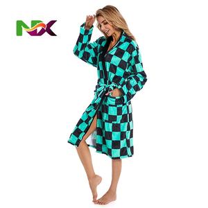 <span class=keywords><strong>Disfraz</strong></span> <span class=keywords><strong>de</strong></span> Cosplay <span class=keywords><strong>de</strong></span> Anime Kamado Nezuko Tanjirou, Bata <span class=keywords><strong>de</strong></span> Baño <span class=keywords><strong>de</strong></span> Felpa Coral Tomioka Giyuu, Bata, Capa - Product Image 6