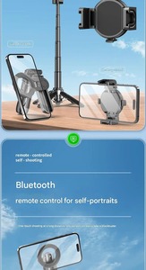 Soporte Magnético Autoadhesivo para Teléfono, Anillo Metálico Plegable para <span class=keywords><strong>iPhone</strong></span> con Soporte Ajustable para Transmisión de Video - Product Image 4