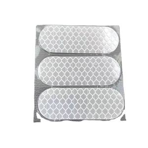 Reflector troquelado Kiss <span class=keywords><strong>de</strong></span> alta visibilidad <span class=keywords><strong>de</strong></span> 2*6cm <span class=keywords><strong>para</strong></span> casco <span class=keywords><strong>de</strong></span> bicicleta <span class=keywords><strong>de</strong></span> motor, pegatina reflectante <span class=keywords><strong>para</strong></span> casco - Product Image 3