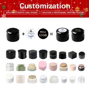 Collection de Noël 2025 Hs, gel de sculpture pour nail art, pot de 10g, 8 couleurs, gel UV 3D pour technicien en ongles - Product Image 4