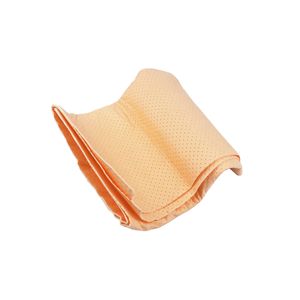 Paño perforado recubierto de PU naranja, paño para lavado y mantenimiento de automóviles, paño para limpieza de vidrios de cocina. - Product Image 1