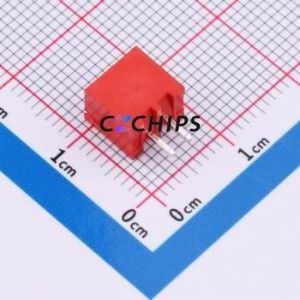 WAFER-XH2.54-2PZZ-R62 Wire-to-Board Pin Header Through hole Component (THT),P=2.54mm Connector 1x2P 2.5mm Through Hole XH - Product Image 2