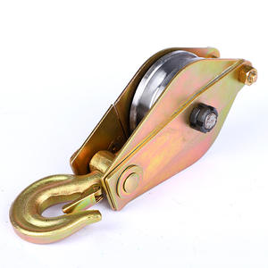 1 тонный 2 тонный 5 тонный канатный шкив, Тип крюка, проволочный шкив, блок трансмиссионного типа, алюминиевый шкив - Product Image 4