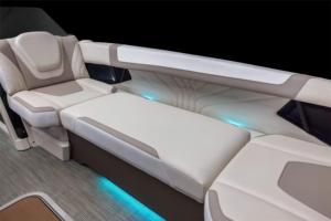 2024 <span class=keywords><strong>bateau</strong></span> ponton de fête en aluminium de luxe à <span class=keywords><strong>vendre</strong></span> Yacht familial pour la pêche Sports moteur hors-bord exécution soudée - Product Image 6
