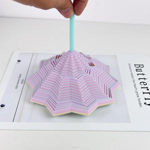 Torre de Polígonos Espiral Estereoscópica de Escritorio, Plegable, Educativa para Niños, de Plástico para Impresión 3D, con Diseño de Estrellas de Descompresión e Ilusión - Product Image 5