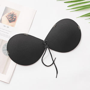 Thai femmes Sexy nouveau soutien-gorge collant Offre Spéciale dos <span class=keywords><strong>nu</strong></span> Invisible rembourré tasse pleine tasse avec poids d'air Push-Up sans couture rassemblement soutien-gorge - Product Image 5