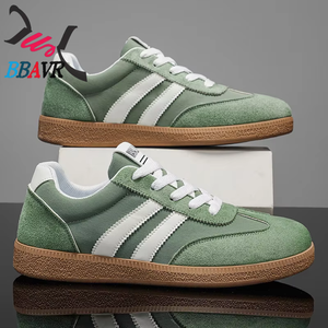 Zapatos de Lona Transpirables para Hombre, Primavera 2025, Estilo Coreano, Combinables con Todo, Sin Cordones, Forro de PU, Nueva Tendencia de Moda - Product Image 1