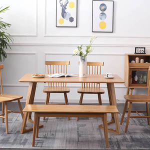 <span class=keywords><strong>Banc</strong></span> long convertible <span class=keywords><strong>en</strong></span> <span class=keywords><strong>bois</strong></span> massif, style moderne et simple, pour salle à manger, chambre ou <span class=keywords><strong>entrée</strong></span>, <span class=keywords><strong>en</strong></span> chêne - Product Image 5