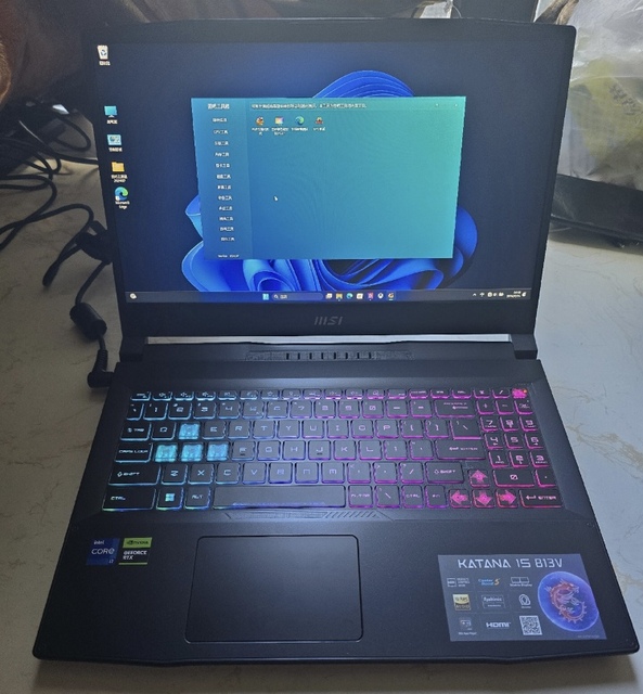 MSI Katana 15 Gaming Laptop Second Hand I7-13620H 16GB RAM + 1TB SSD 15.5" 165Hz Dedicated GPU RTX4060 Windows 10