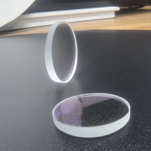 Custom Made Optical Glass ou Quartz Wedge <span class=keywords><strong>Prism</strong></span> Tamanhos Diferentes e Forma Redonda - Product Image 2