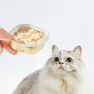 מפעל פחיות אלומיניום אורגניות הנמכר ביותר במפעל פחיות בר מזון רטוב מזין לחות, תוך אספקת פינוקים בטוחים לחתולים - Product Image 3