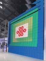 MDS 3D P1.9 Kinetic LED Matrix Screen Vivid Clear Indoor Creative LED Display Text Software Control Digital Signage Animations