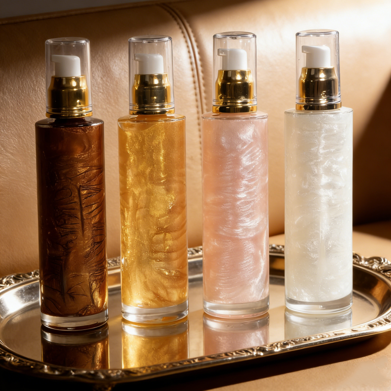 Private Label Natural Shimmer Body Oil