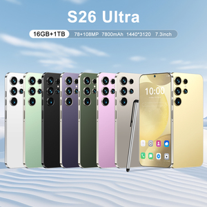 Mở khóa S26 siêu 5g điện thoại di động 7.3 inch màn hình 108mp máy ảnh 7800mAh Pin Kép Sim 1TB Rom tính năng thông minh - Product Image 6