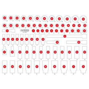 KS เครื่องมือ-811.0073-97โฟมเปล่าแทรกสำหรับ811.0073-EAN 4042146860519กลิ้งการประชุมเชิงปฏิบัติการถาดเปล่า - Product Image 1