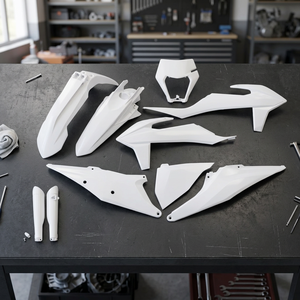 Per KTM EXC 150 2020-2023/sei giorni 21-22 Edition Kit di accessori per moto in plastica completa con supporto per faro - Product Image 3