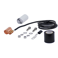 Kit de mise à la terre pour câble coaxial en acier inoxydable 304, résistant à la corrosion UV, pour câble 1/2 7/8