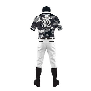 Nueva llegada de alta calidad por encargo de béisbol y softbol desgaste 100% poliéster uniforme de béisbol en diferentes tamaños - Product Image 3