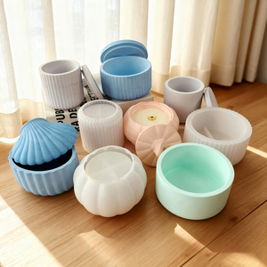 Khuôn tổ chức hình lục giác tròn R-011 khuôn tổ chức hình học nhỏ giọt tinh thể tự làm Khuôn Silicone cốc <span class=keywords><strong>Epoxy</strong></span> - Product Image 2