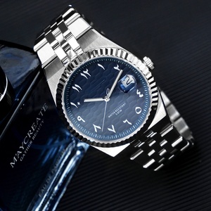 Nuovo Design 316L acciaio inox marchio <span class=keywords><strong>di</strong></span> lusso <span class=keywords><strong>uomo</strong></span> orologio Private Label 50m impermeabile OEM Custom Logo <span class=keywords><strong>orologi</strong></span> - Product Image 2