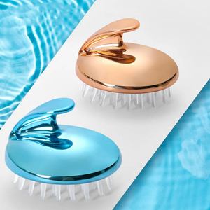 Usine Logo Privé Écologique Paille De Blé <span class=keywords><strong>Cheveux</strong></span> Cuir Chevelu Masseur <span class=keywords><strong>Silice</strong></span> Shampooing Brosse Pour Femmes Hommes - Product Image 2