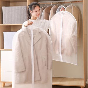 Transparent Garment Cover Rectangle Dustproof Wardrobe Hook Type Clothing Protector - Product Image 3